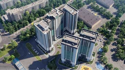 Однокомнатная квартира в новом ЖК Скай Сити. Варненская