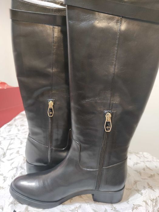 Botas em Pele - Estilista Miguel Vieira