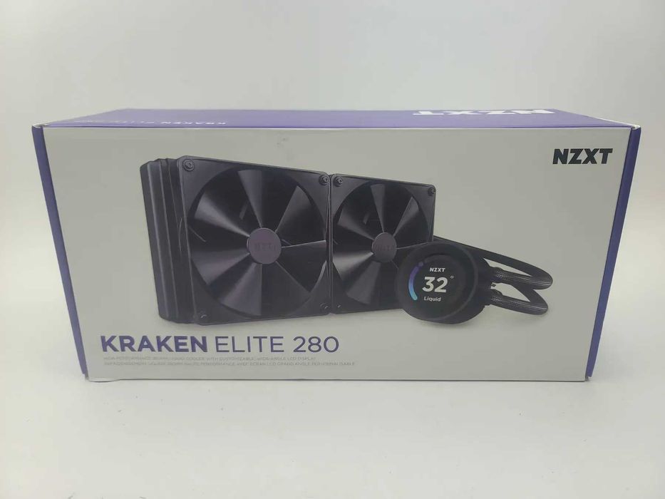 Система рідинного охолодження NZXT Kraken Elite 280 мм кріплення під AM5/AM4, LGA1700/1851 Core Ultra