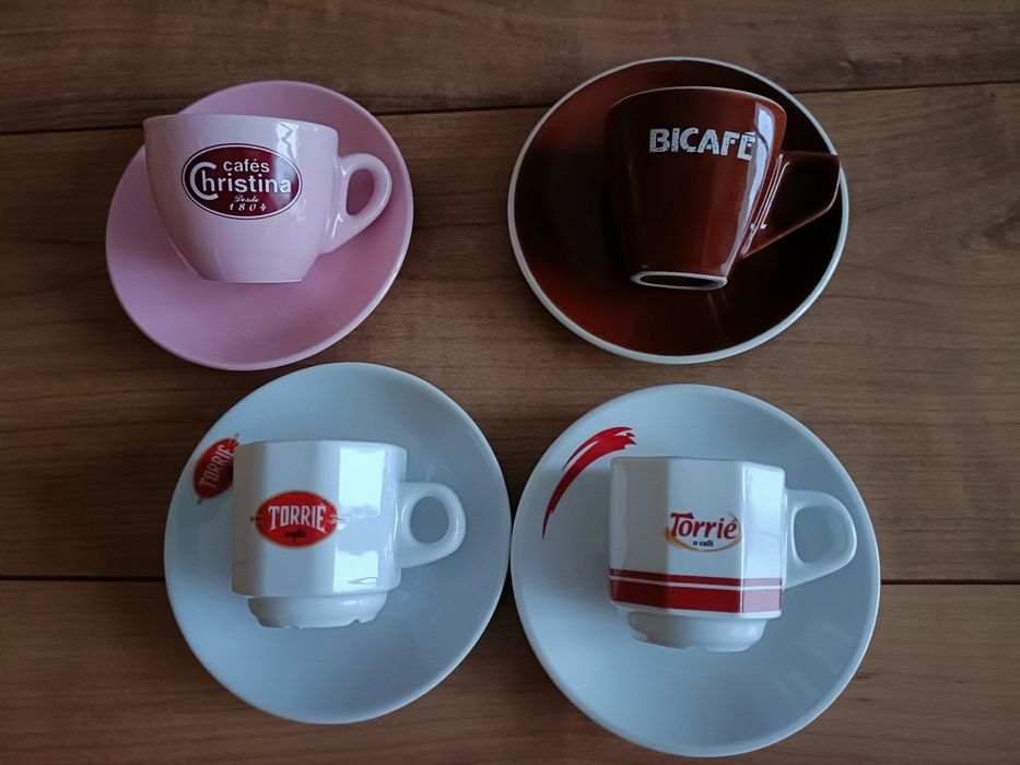 Pack 2 Chávenas de café: 2 torrie(várias porcelanas)