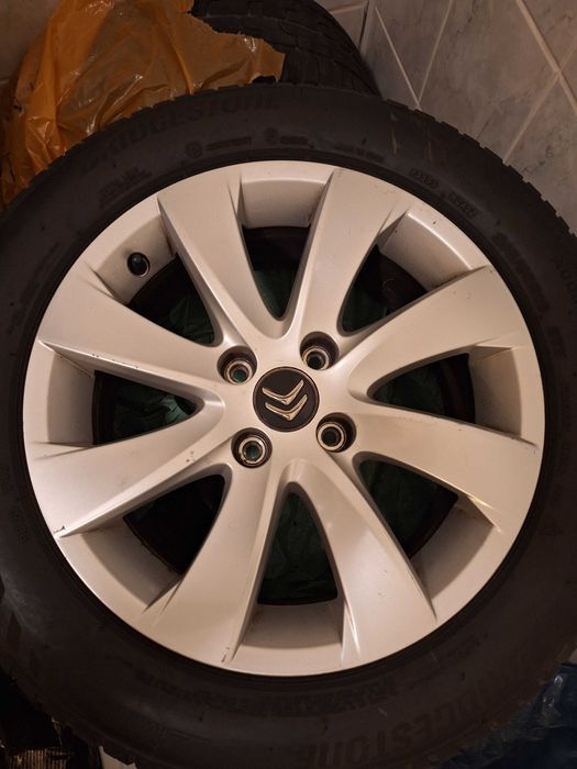 Koła Alu Felgi Citroen C4 + Gratis kolpaki 16 oryginalne