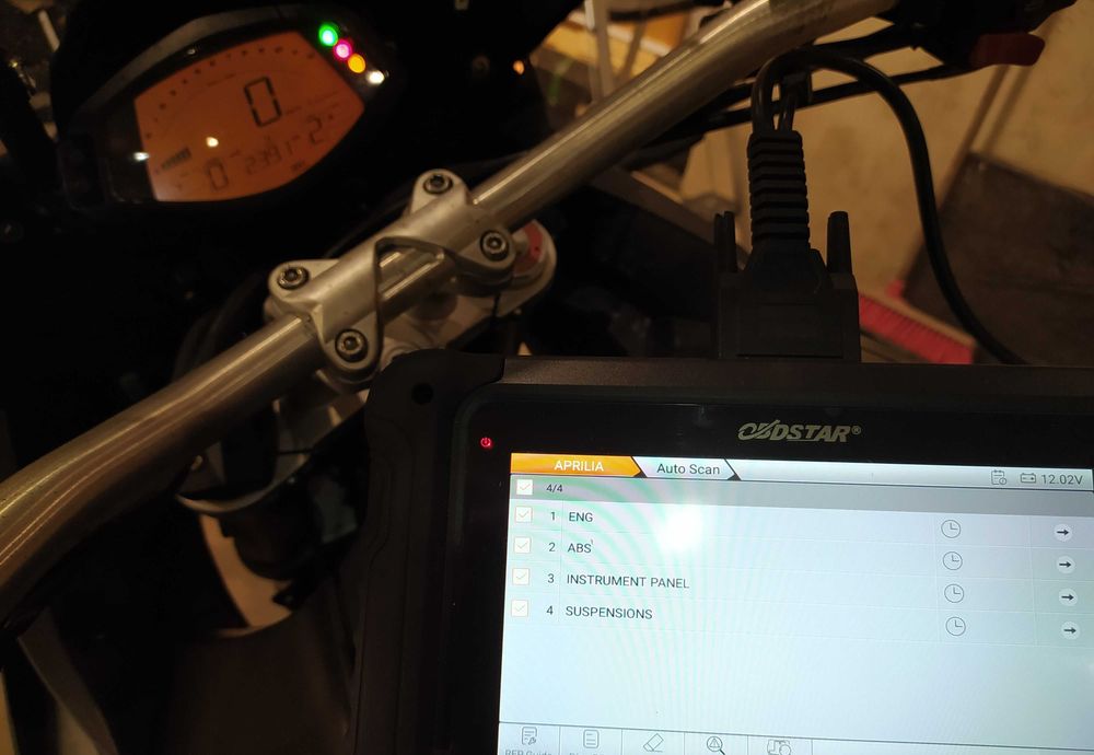 Diagnostyka motocyklowa skaner Obdstar Ancel Texa