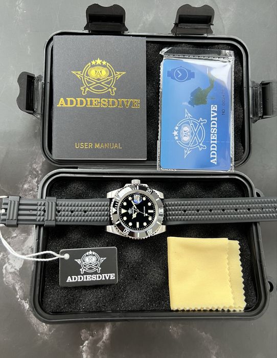 Дайверський годинник | Механізм Miyota 2115 | 20 ATM водозахист