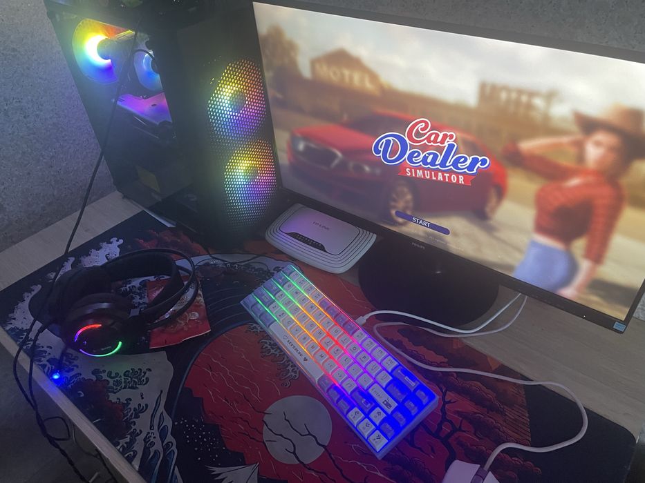 продам пк,зібраний,компʼютер для ігор,сетап ЦІНА ДО 15.01