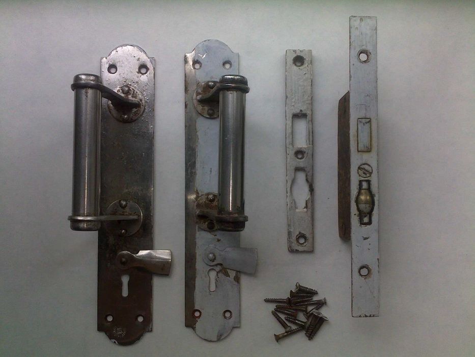 Старинные винтажные дверные ручки артель харьков 40-е годы ссср