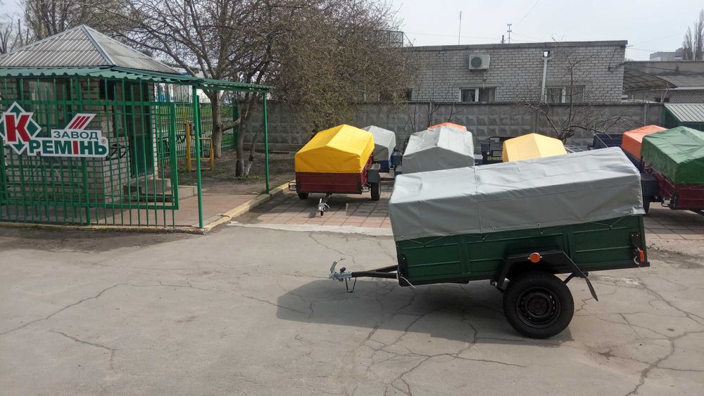 НОВИЙ УНІВЕРСАЛЬНИЙ ПРИЦЕП с завода 2000/1300/410  Доставка. Гарантія.