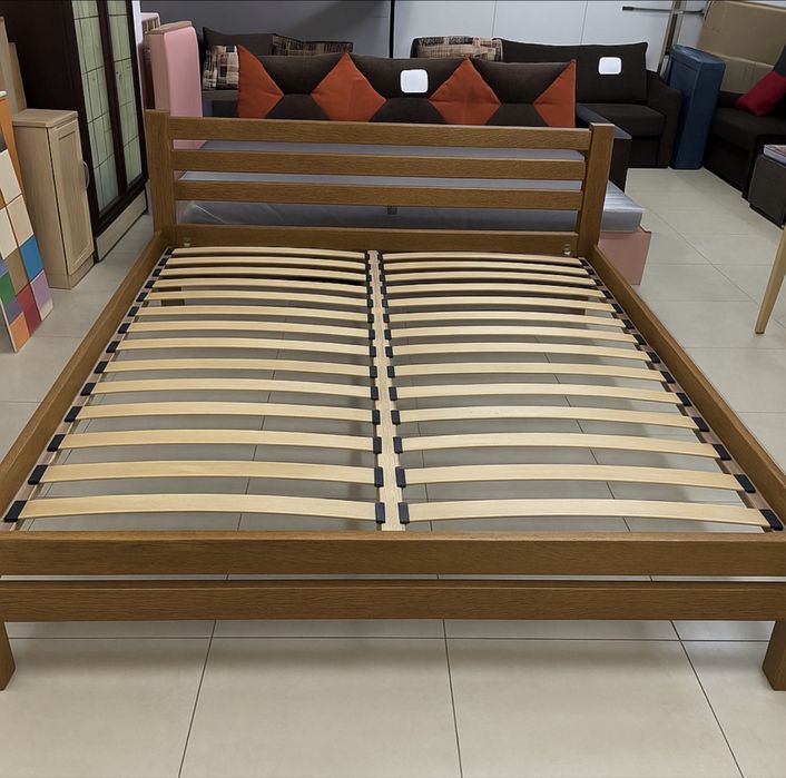 Ліжко дерев’яне (бук) Алекс 1.6 м