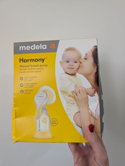 Ручний молоктовідсмоктувач Medela Harmony Manual 2-Phase Breast pump