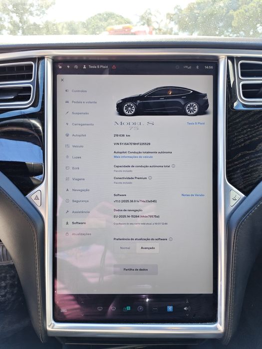 Tesla S 75 100% eléctrico