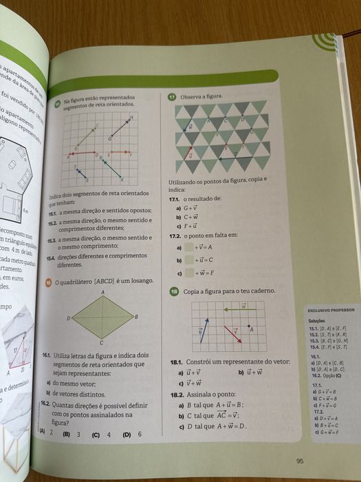 Manuais do professor matematica 8ano