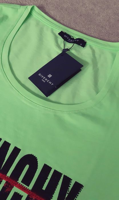 Seledynowy t-shirt rozm. S