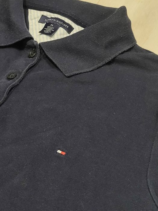 Granatowe polo tommy hilfiger m