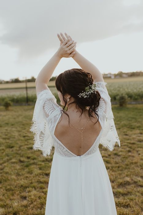 Suknia ślubna  Boho r 38