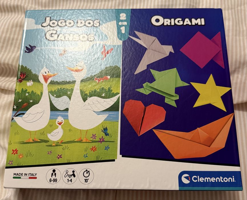 Jogo dos Gansos e Origami