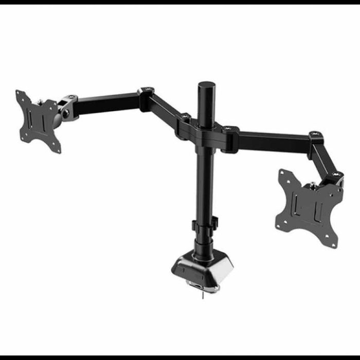 Кріплення для двох моніторів настільний кронштейн від 17 дюйма до 33"