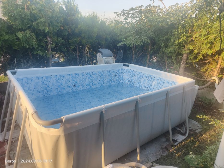 Basen stelażowy Bestway 3x2x84cm stan bdb