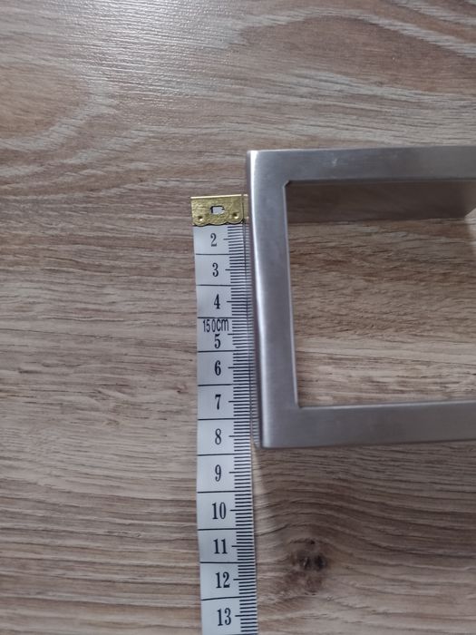 Wieszak na ręczniki 60 cm srebrny