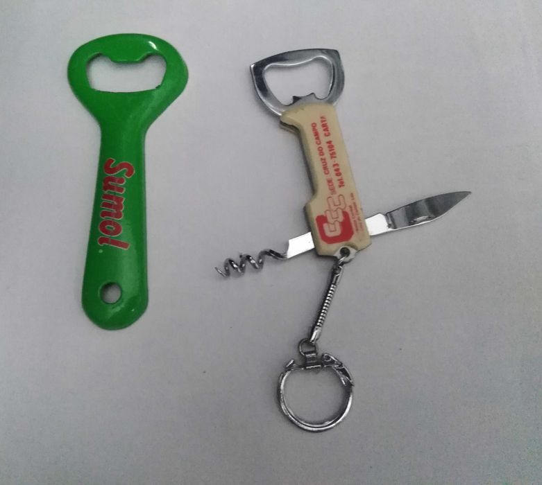 Conjunto de 5 Abre Latas /Garrafas/Caricas coleccionáveis. ( Desde 1€ )