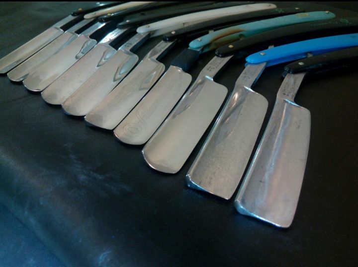 Restauro e afiação de NAVALHAS de barbear