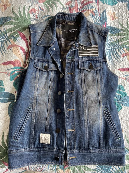 Kamizelka jeansowa rocawear M