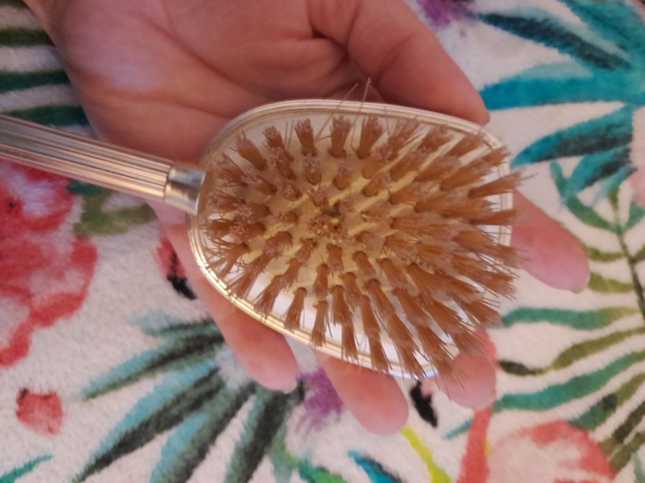 Escova antiga c desenho