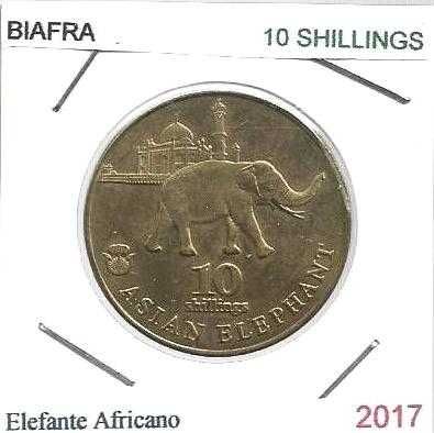 Biafra - - - 10 Shillings - 2017 - - - - - - Moeda