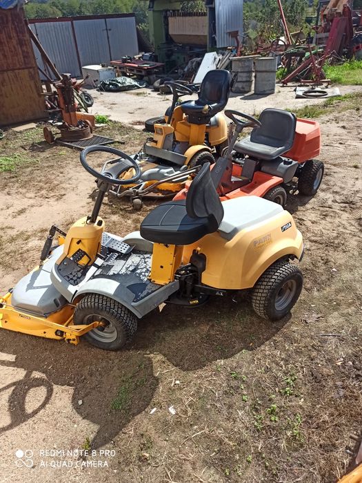 Kosiarką traktorek Husqvarna stiga park