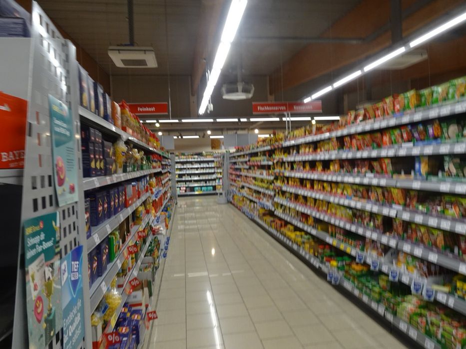 Regał sklepowy magazynowy | Regały Przyścienny + Gondola dwustronny |