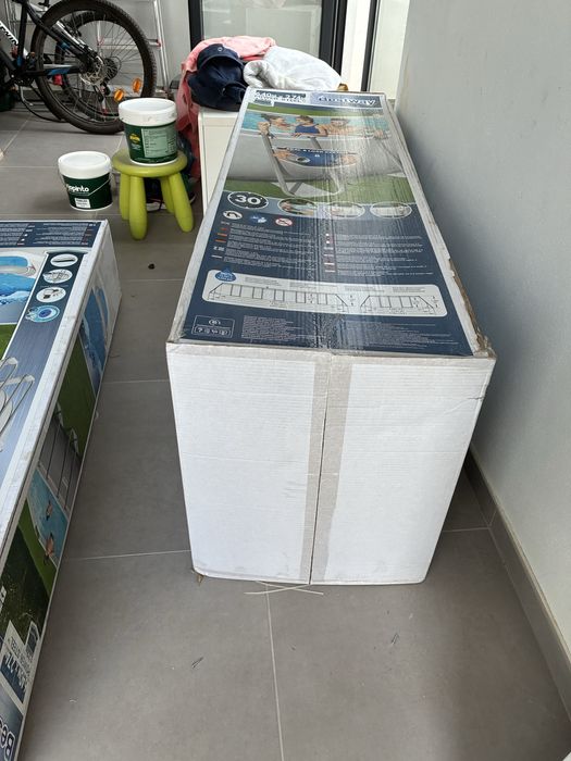 Piscina nova bestway 6.40 x 2.74 x 1.32
