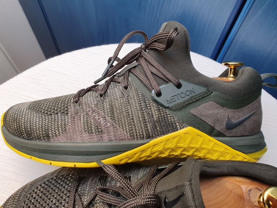 Nike Metcon Flyknit 3 Sequoia Bright Citron AQ8022 roz. 42