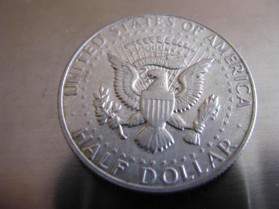 USA 50 cent, Half Dollar Kennedy 1968 Srebro