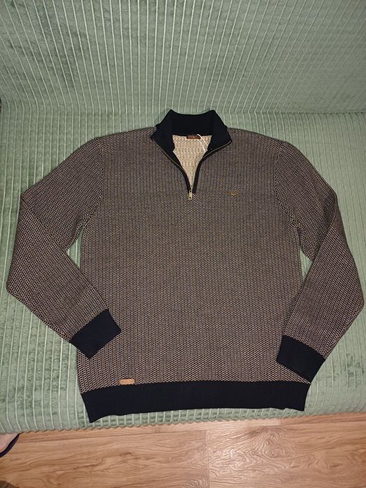 Чоловічий теплий светр, світшот, кофта із замком, новий