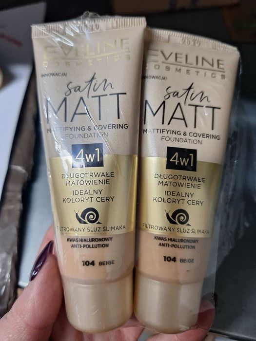 Podkłady Satin Matt eveline