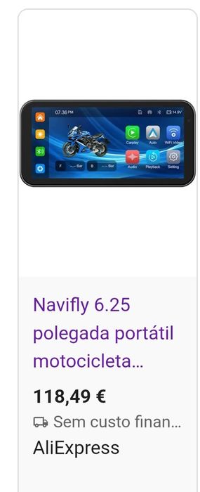 Carplay moto navifly