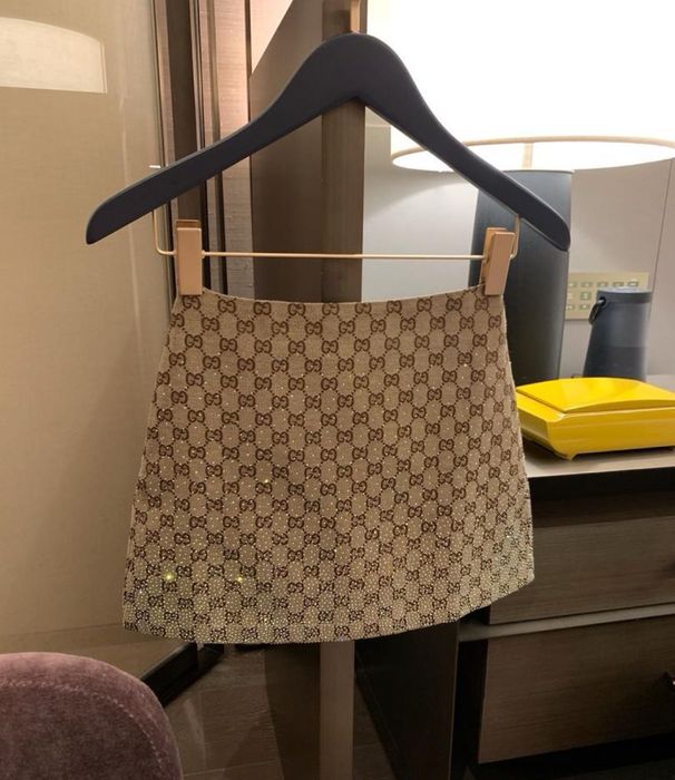 Gucci spódniczka gg brązowa [rezerwacja]