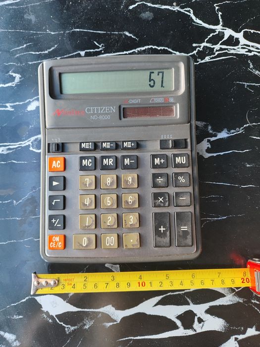 Duży kalkulator Citizen ND 8000