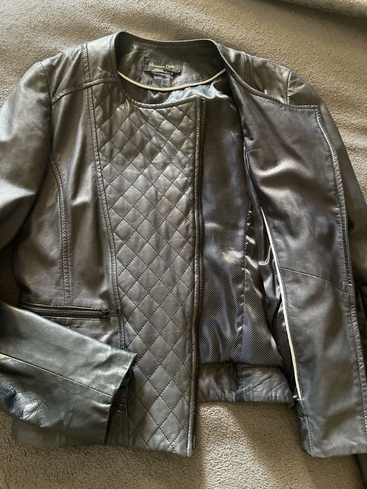 Шкіряні куртки Massimo Dutti