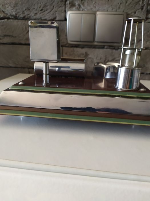 Przybornik dla palacza z lat 40-tych ub. wieku . ABSOLUTNY UNIKAT .