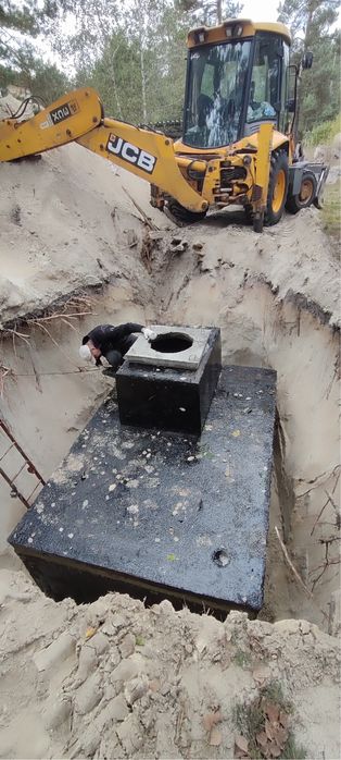 Надійний септик із Гідробетону та єврокілець під ключ• Київ та область