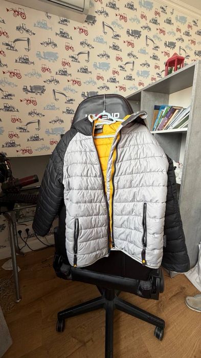 Пуховик Jack Wolfskin Down Hood (Р140) Оригинал Куртка микропуховик