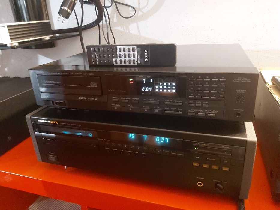 Yamaha CDX-630E  Sony CDP-750 TDA1541A  CDX1088 pilot l  KSS-210A