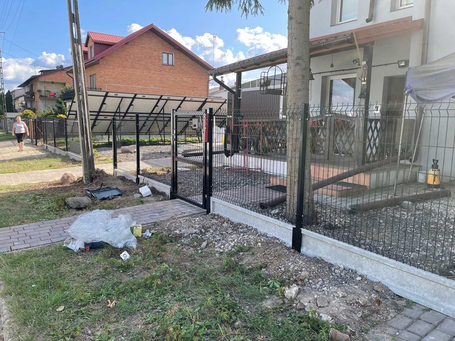 Ogrodzenie Panelowe 3d 123 153 173 Podmurówka Brama Furtka Montaż