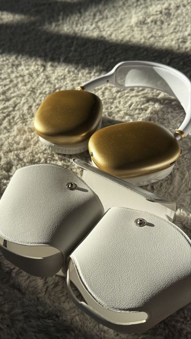 Inpods Max Branco/Dourado ou Preto