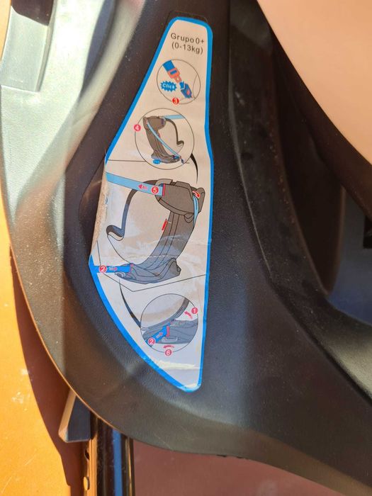 Cadeira de Bebe Auto com isofix