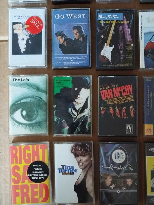 Várias Cassetes Antigas Internacionais #C02L02