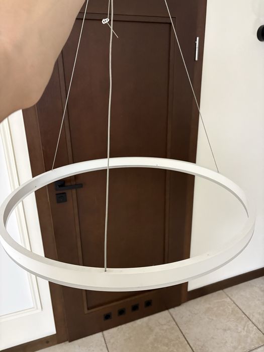 Lampa wisząca biała