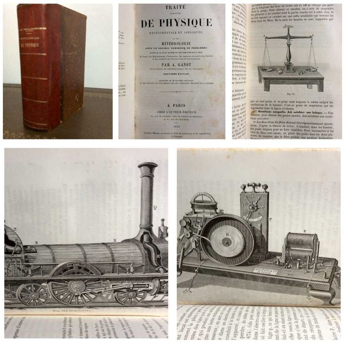 Traité élémentaire de physique expérimentale...1857. Raro