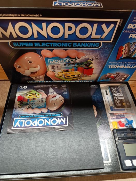 Monopoly Super Electronic Banking. Kompletna i zadbana.