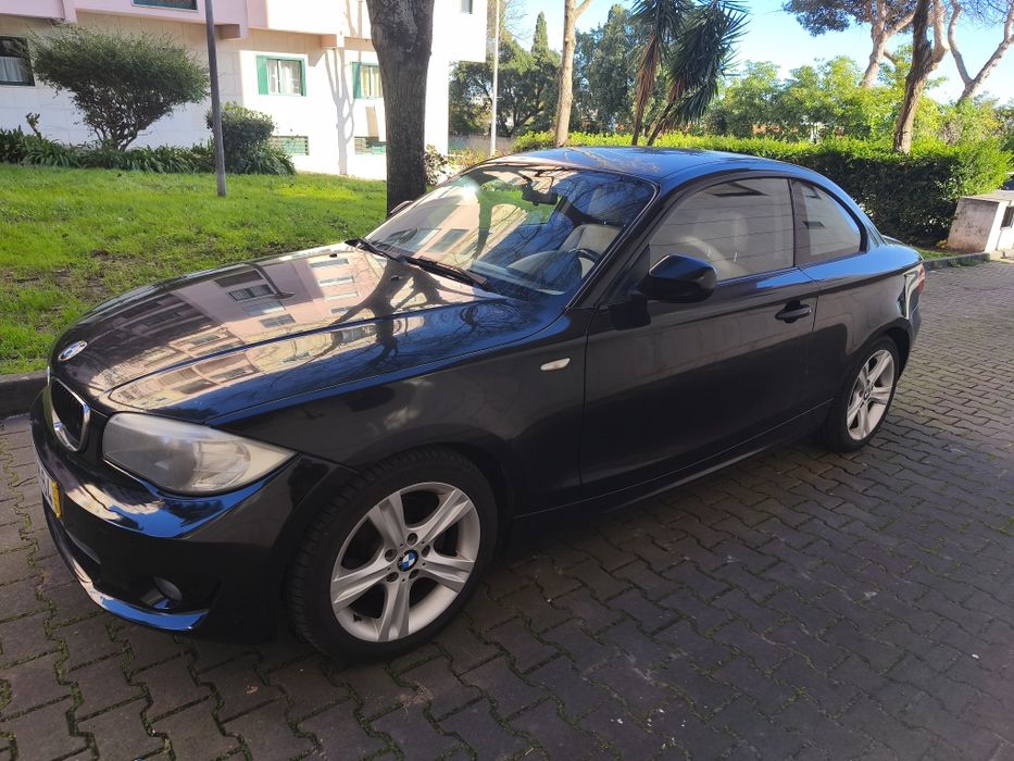 BMW 118d coupé preto