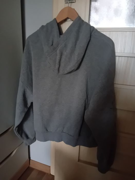 Bluza z kapturem szara